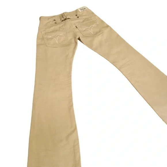 Hysteric Glamour Tan Flared Jeans Bootcut
